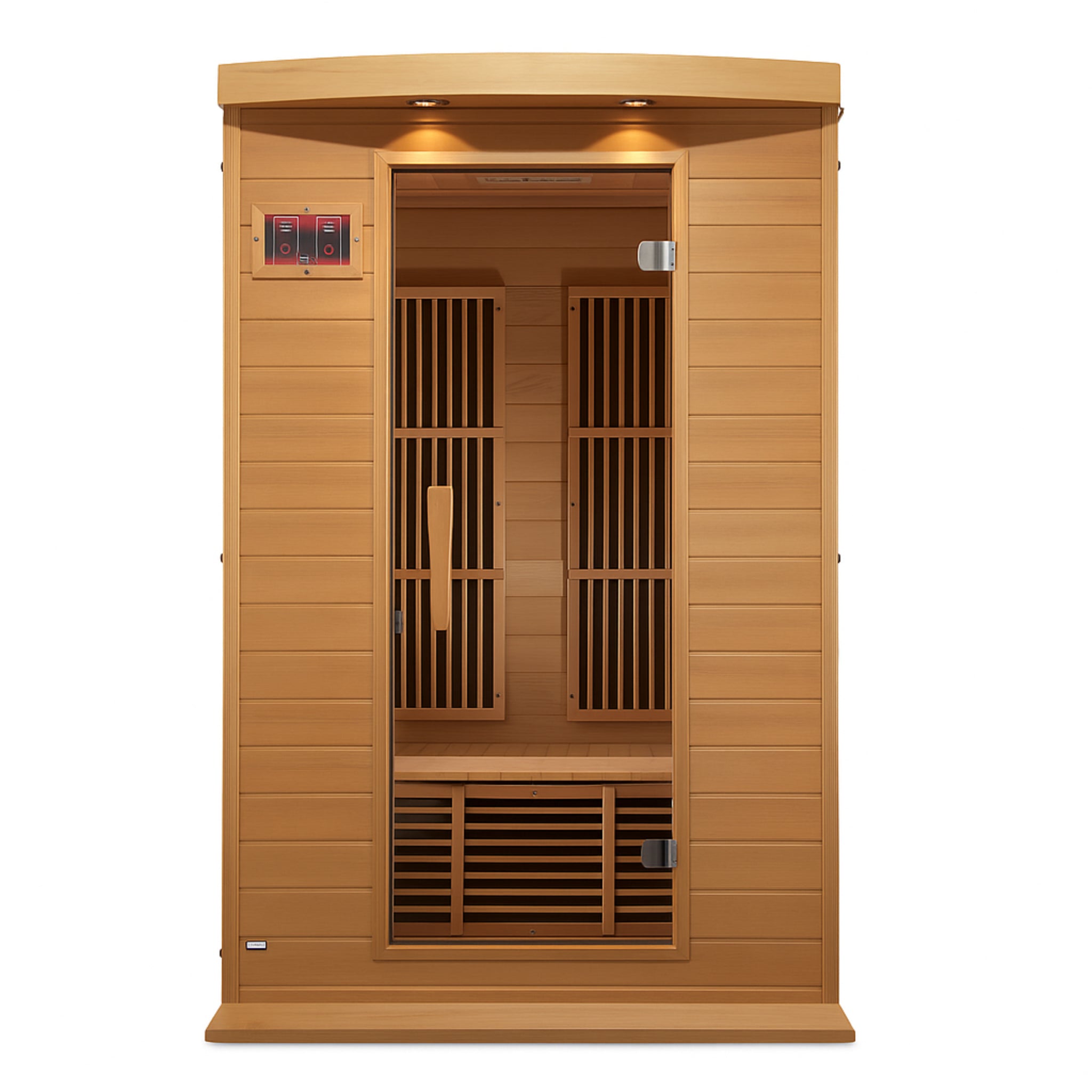 Toulouse 2 Person Bluetooth Compatible FAR Infrared Hemlock Sauna