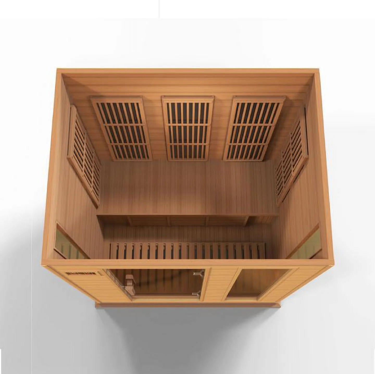 3-Person near Zero EMF (Under 2MG) FAR Infrared Sauna (Canadian Hemlock)