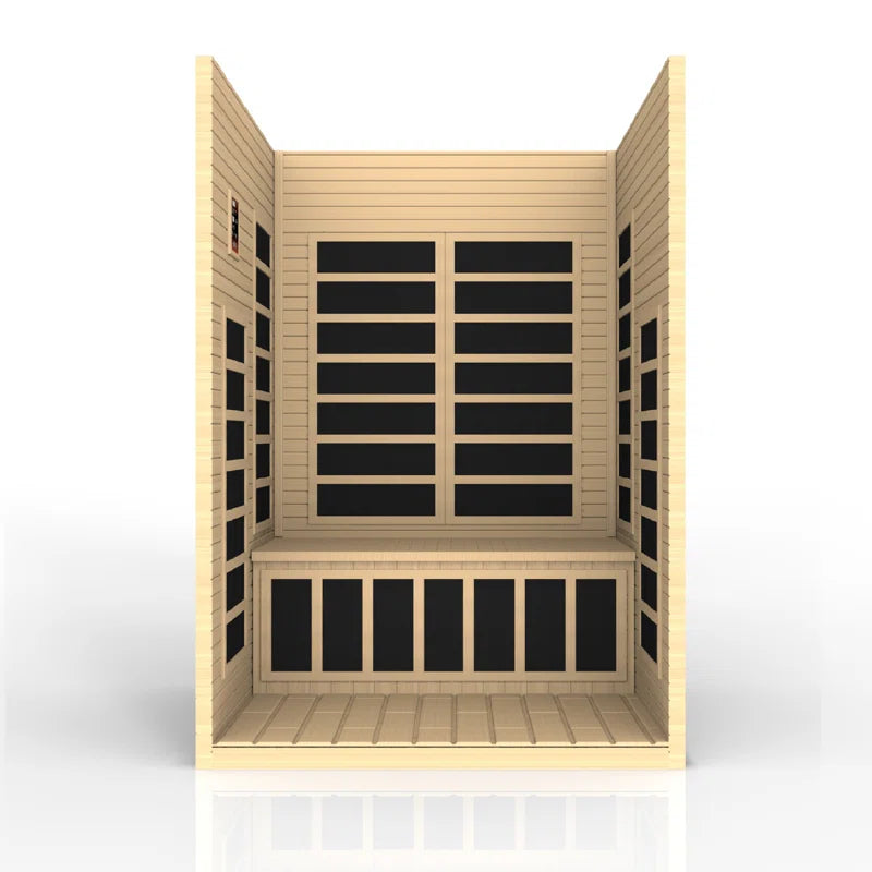 Santiago 2 - Person FAR Infrared Sauna in Hemlock