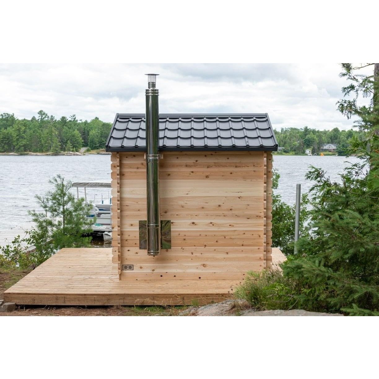 LeisureCraft Canadian Timber Georgian 2–6 Person Cabin Sauna