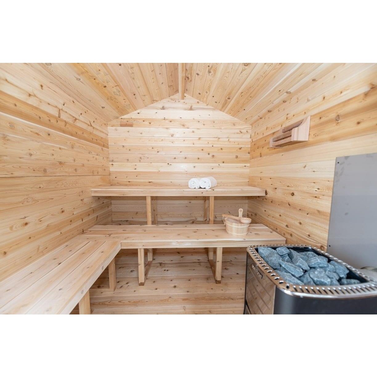 LeisureCraft Canadian Timber Georgian 2–6 Person Cabin Sauna