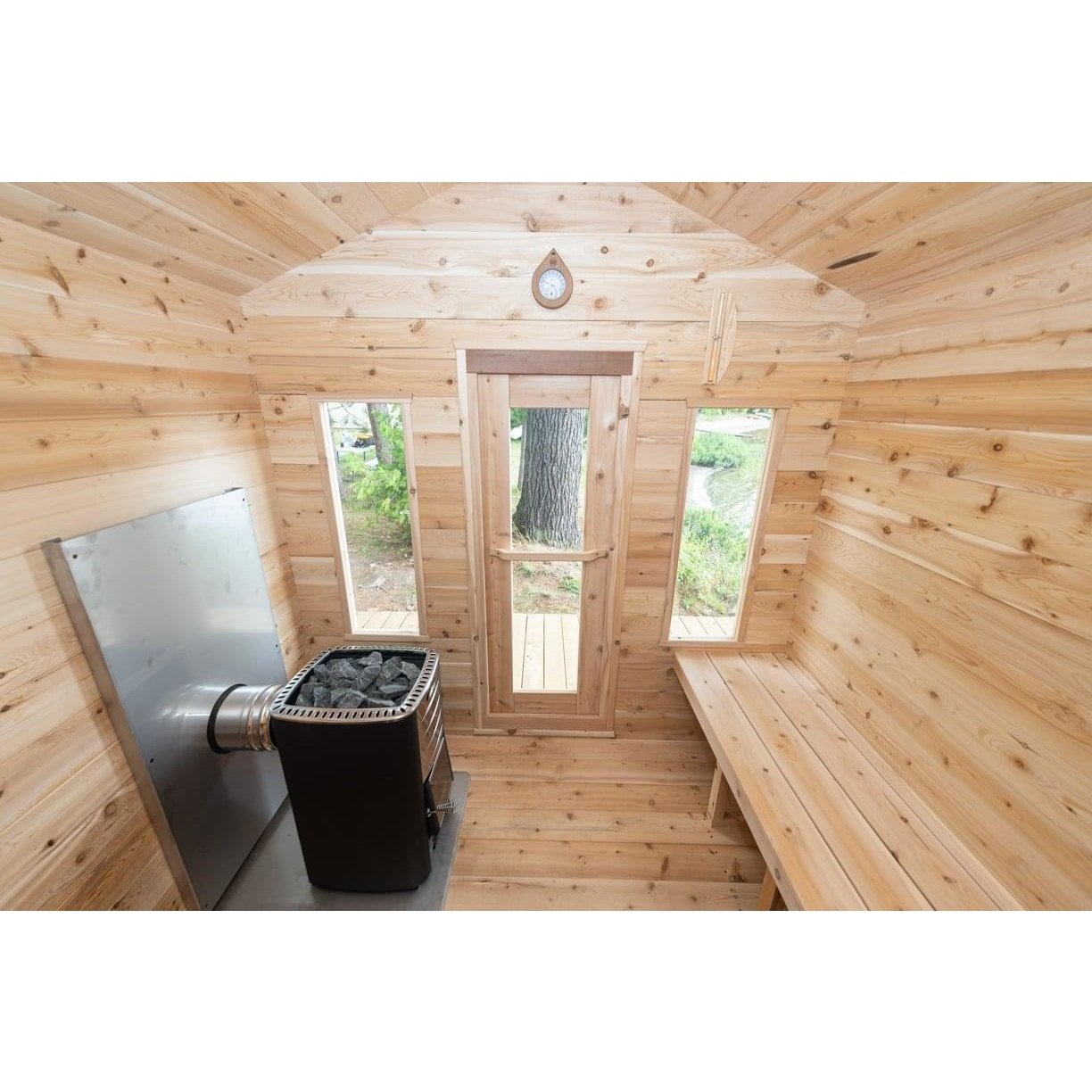 LeisureCraft Canadian Timber Georgian 2–6 Person Cabin Sauna