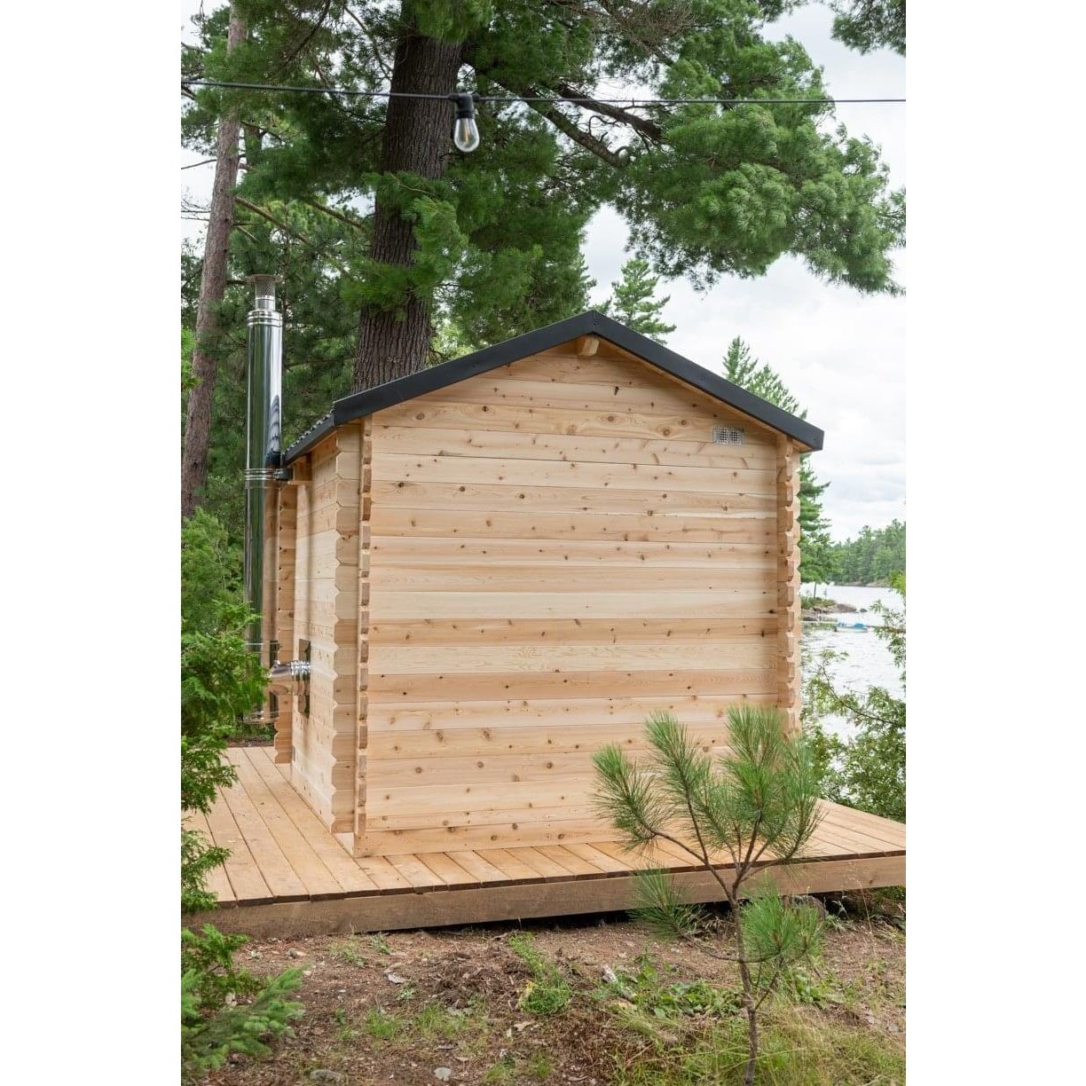 LeisureCraft Canadian Timber Georgian 2–6 Person Cabin Sauna