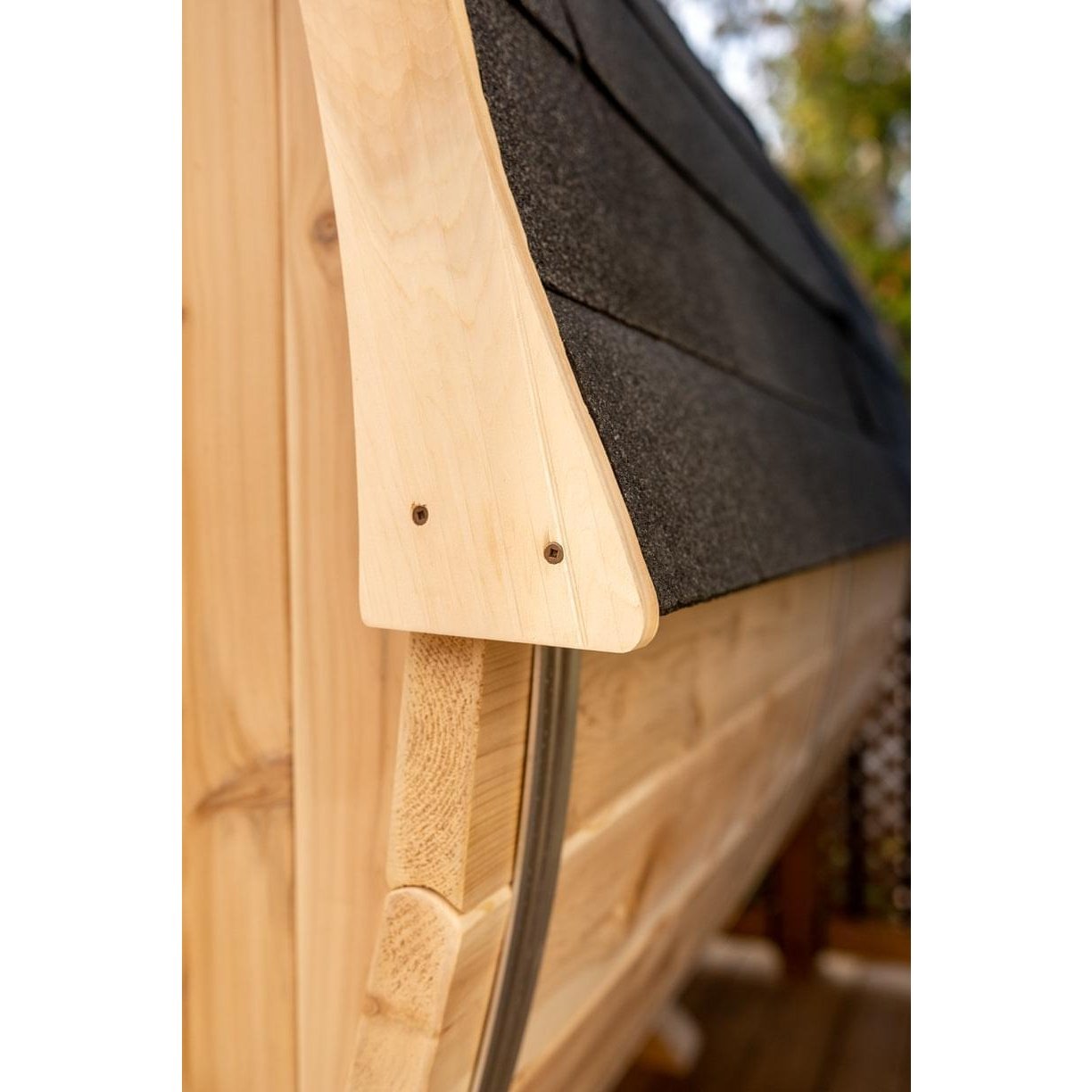 LeisureCraft LeisureCraft Canadian Timber CTC22W Harmony Barrel Sauna – 2–4 Person Outdoor Cedar Sauna