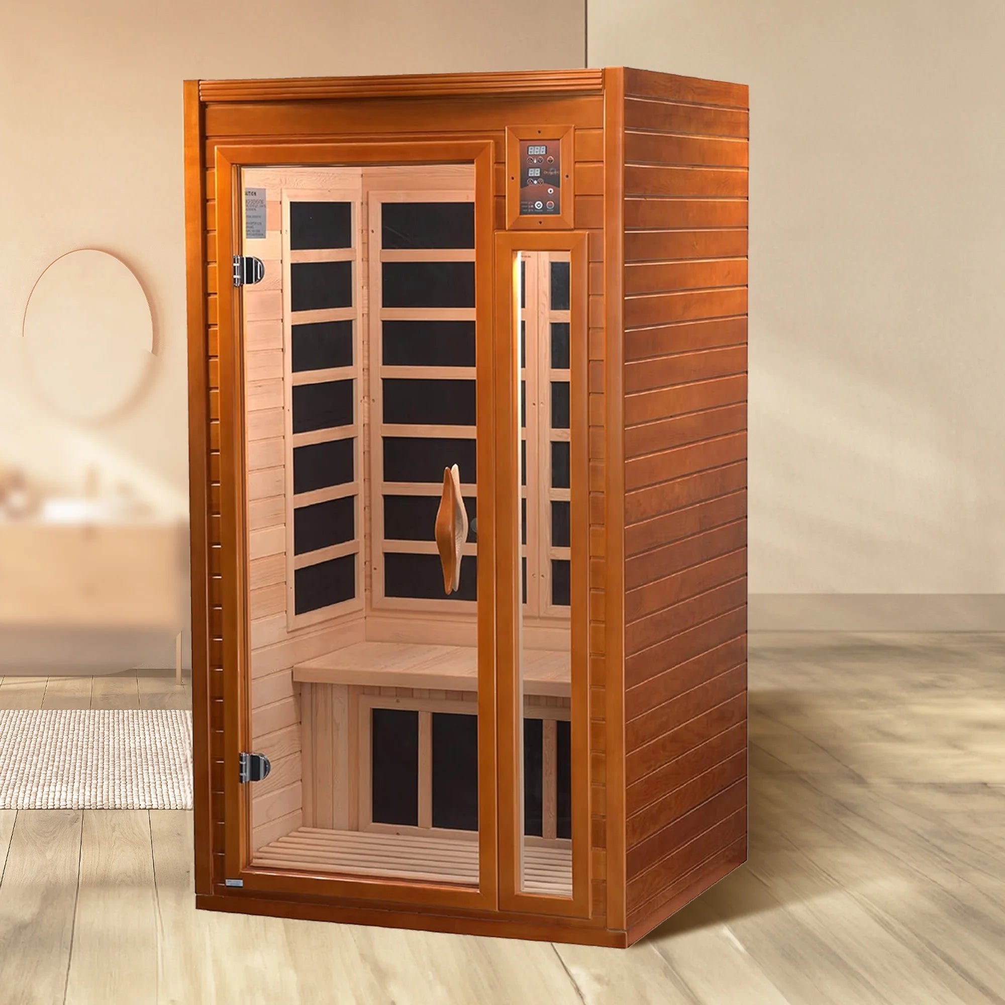 Barcelona 1 to 2 Person Low EMF FAR Infrared Home Sauna