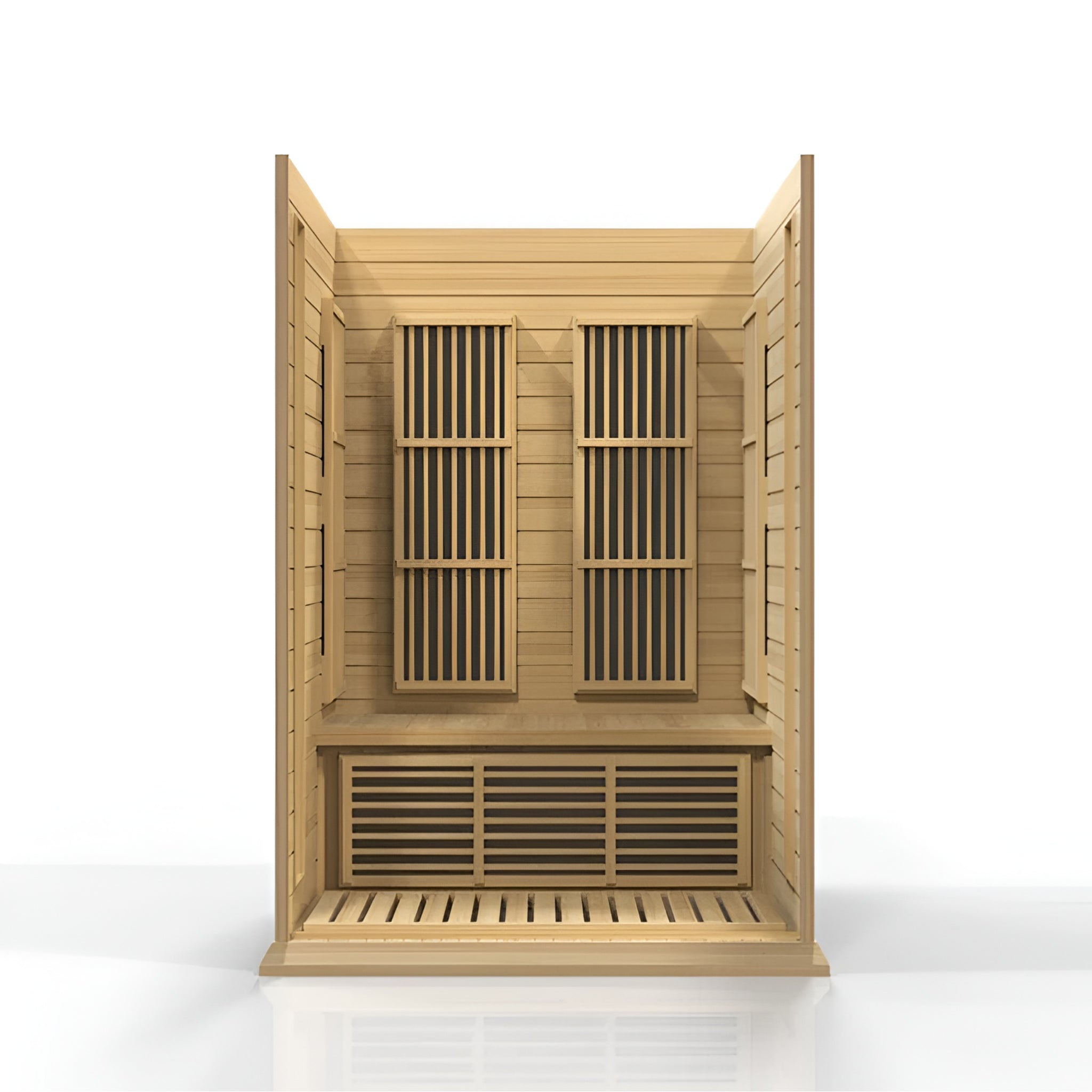 Toulouse 2 Person Bluetooth Compatible FAR Infrared Hemlock Sauna