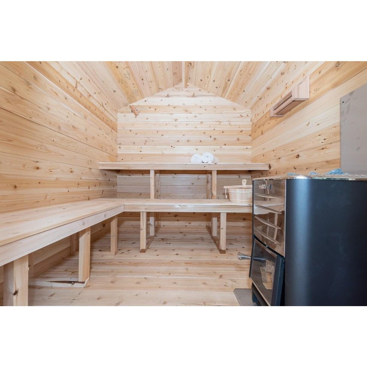 LeisureCraft Canadian Timber Georgian 2–6 Person Cabin Sauna