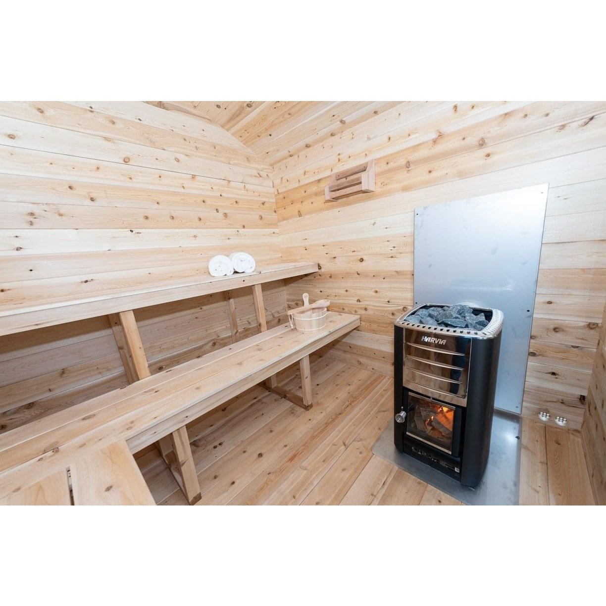 LeisureCraft Canadian Timber Georgian 2–6 Person Cabin Sauna