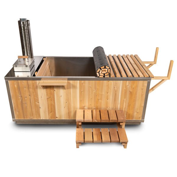 LeisureCraft Starlight Wood-Burning Hot Tub