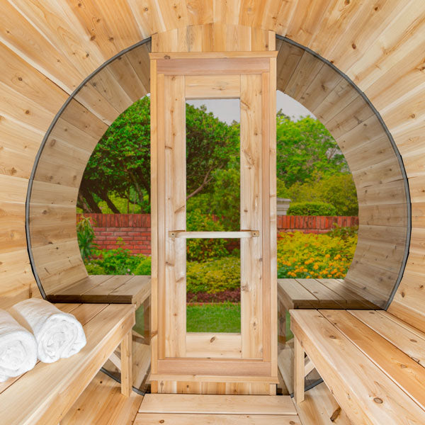 LeisureCraft Tranquility MP 6-Person Barrel Sauna